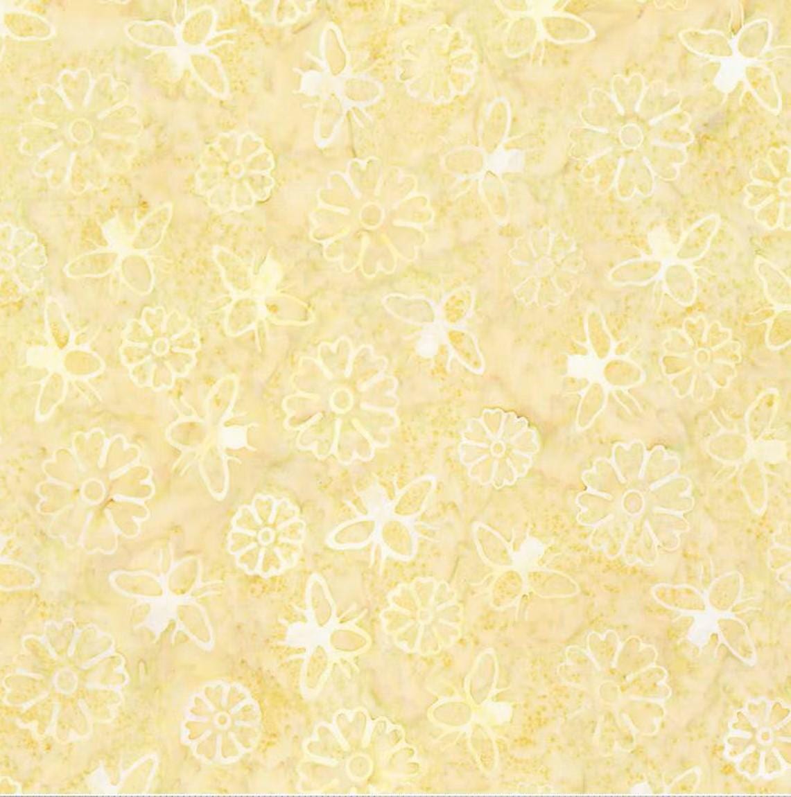 Watercolor Daisies - Yellow Cream BT23242-262