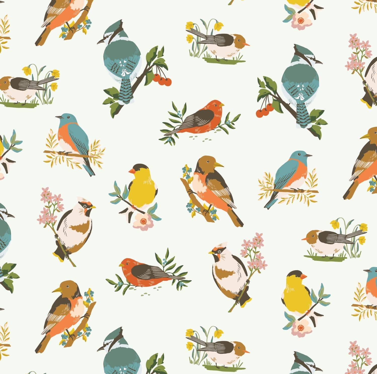 Winged Medley - Birds Cloud C15911-CLOUD