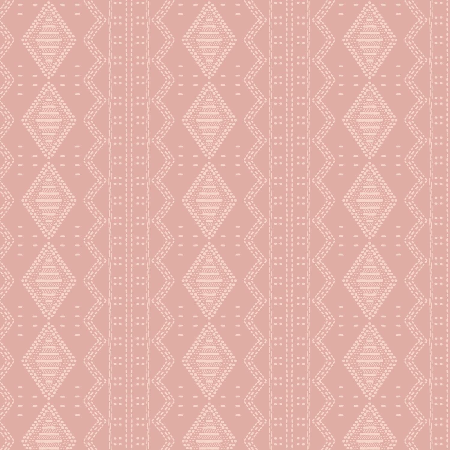 Winged Medley - Textile Dusty Rose C15914-DUSTYROS