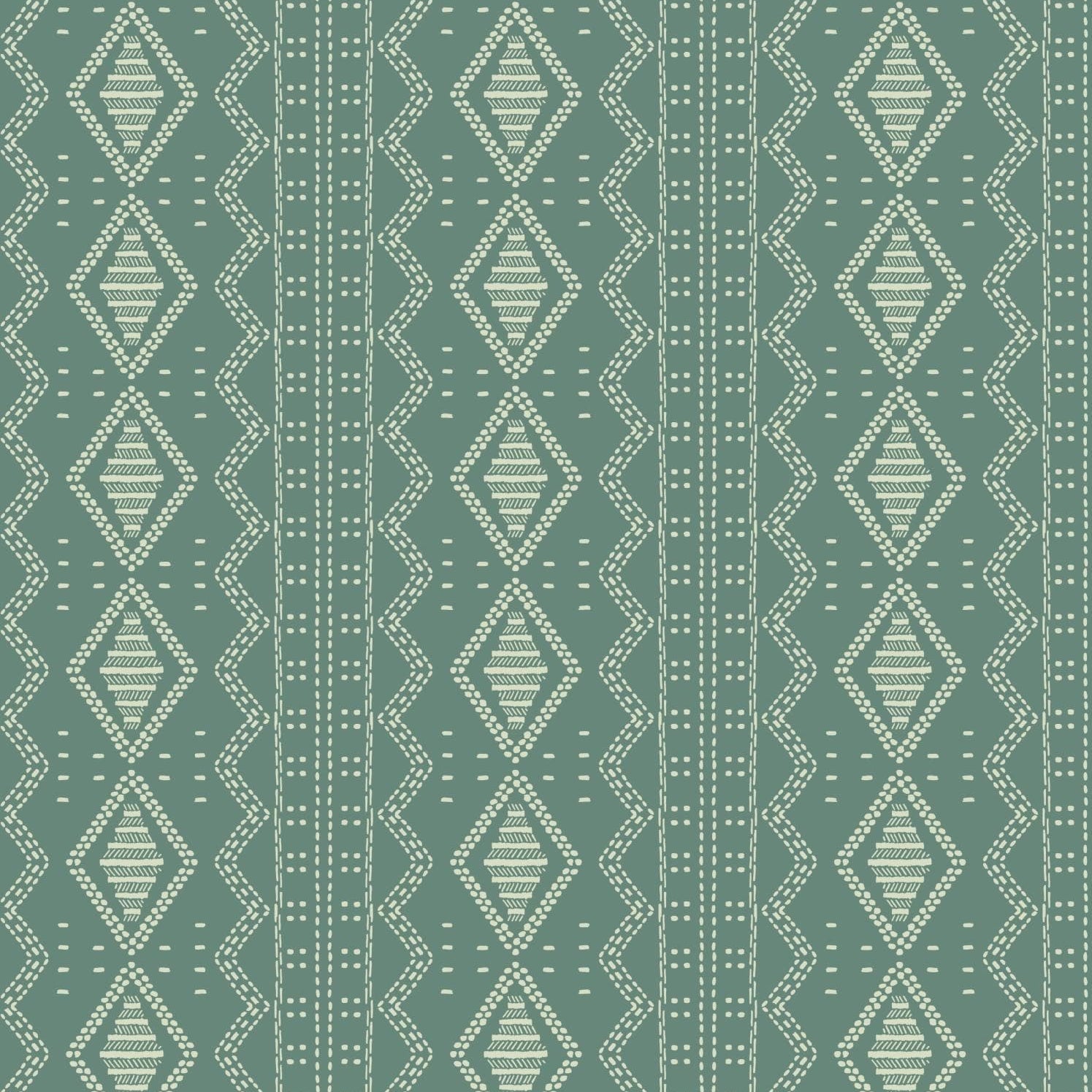 Winged Medley - Textile Teal C15914-TEAL