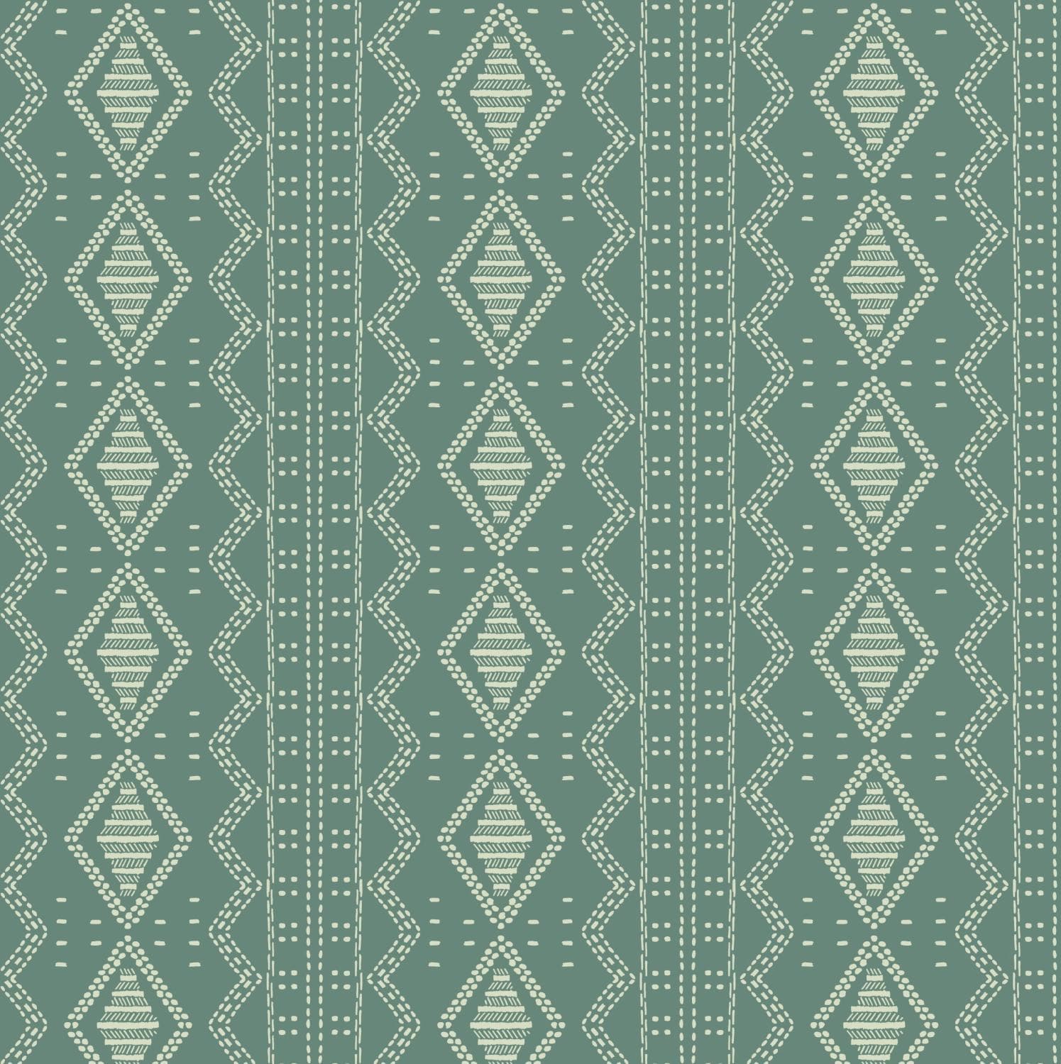 Winged Medley - Textile Teal C15914-TEAL