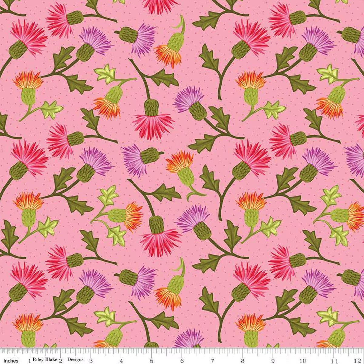 Zinnia's - Thistles Pink CD16692-PINK