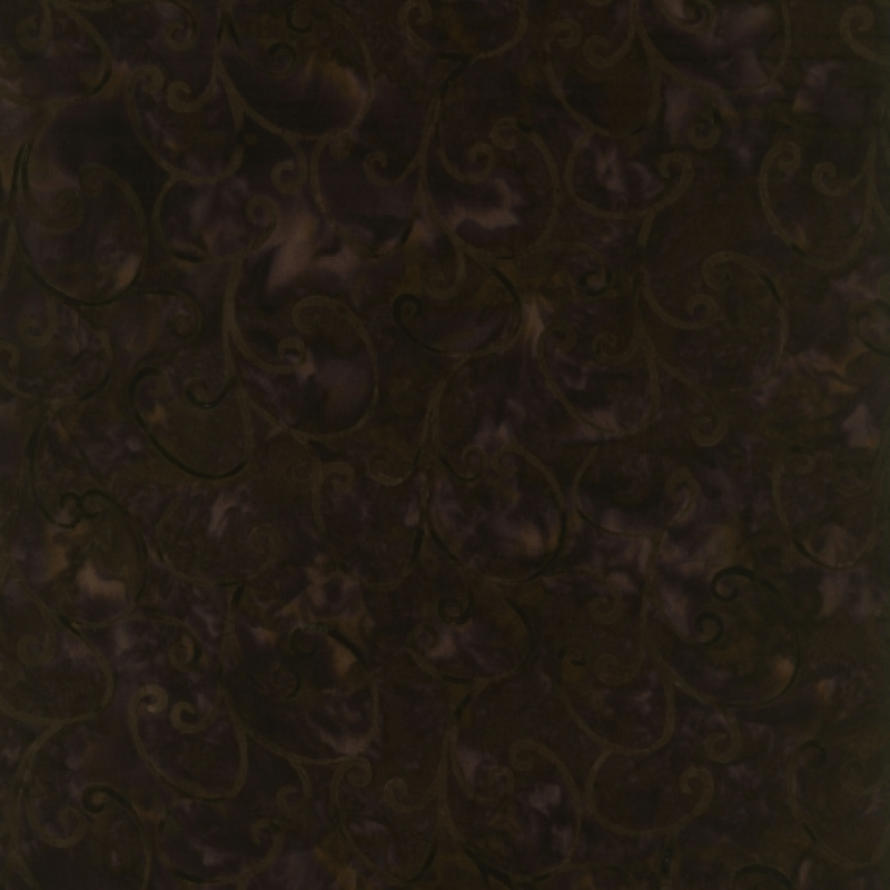 Best of Malam Batiks - Scroll Mud 1765-003