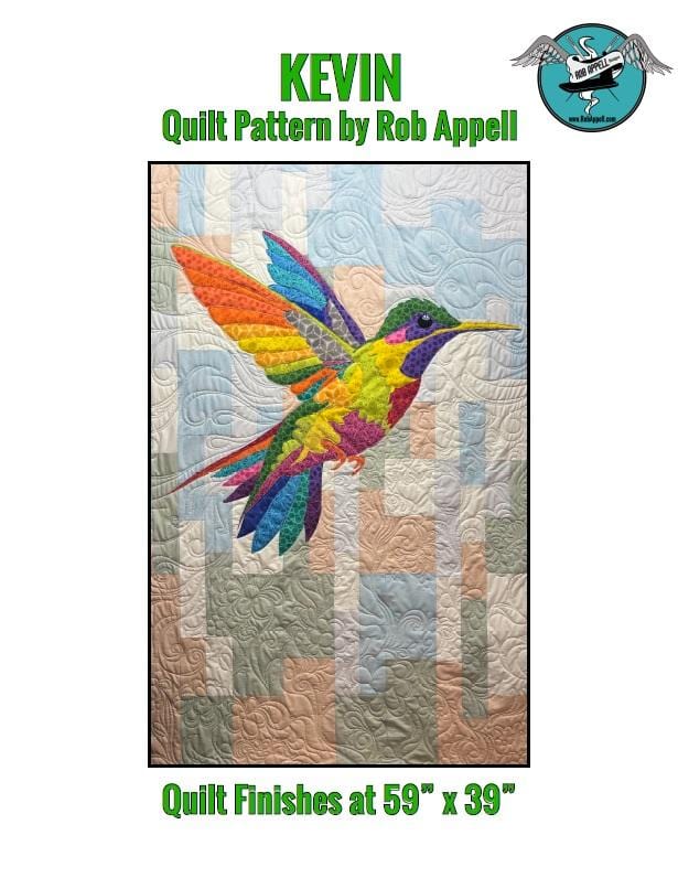 Kevin Quilt Pattern - Rob Appell Designs KEVIN-PAT