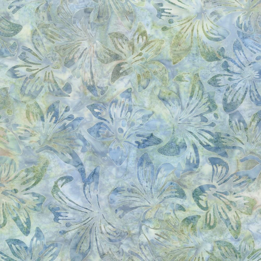 Artisan Batiks Morning Mist - Haze Floral AMD-22164-410