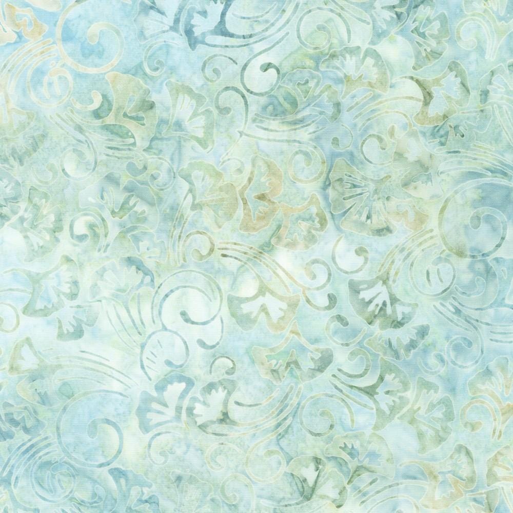 Artisan Batiks Morning Mist - Seafoam Scroll AMD-22161-241