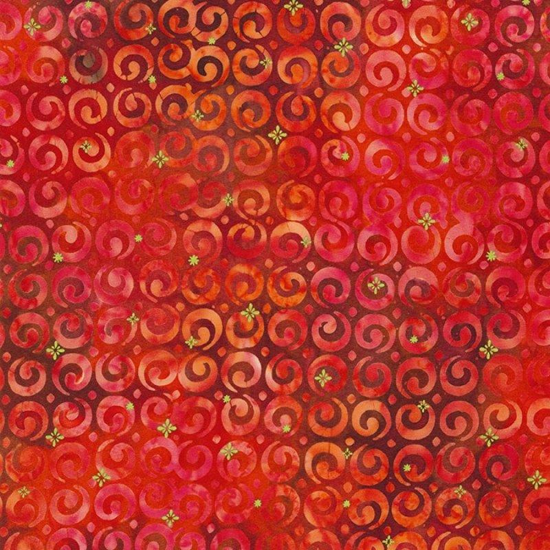 Artisan Batiks: Winter Sparkle - Cardinal AMDM-21231-94