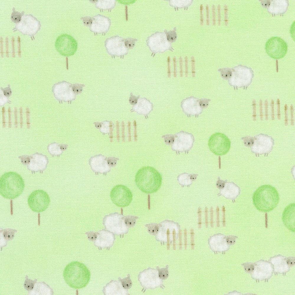 Farm Charm - Green Animal Print SRKD-23277-32