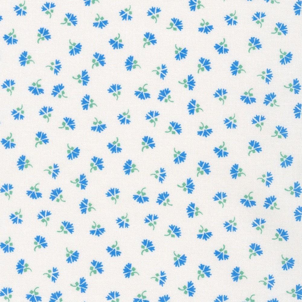 Flowerhouse: Little Blossoms - Blue White FLHD-21889-4