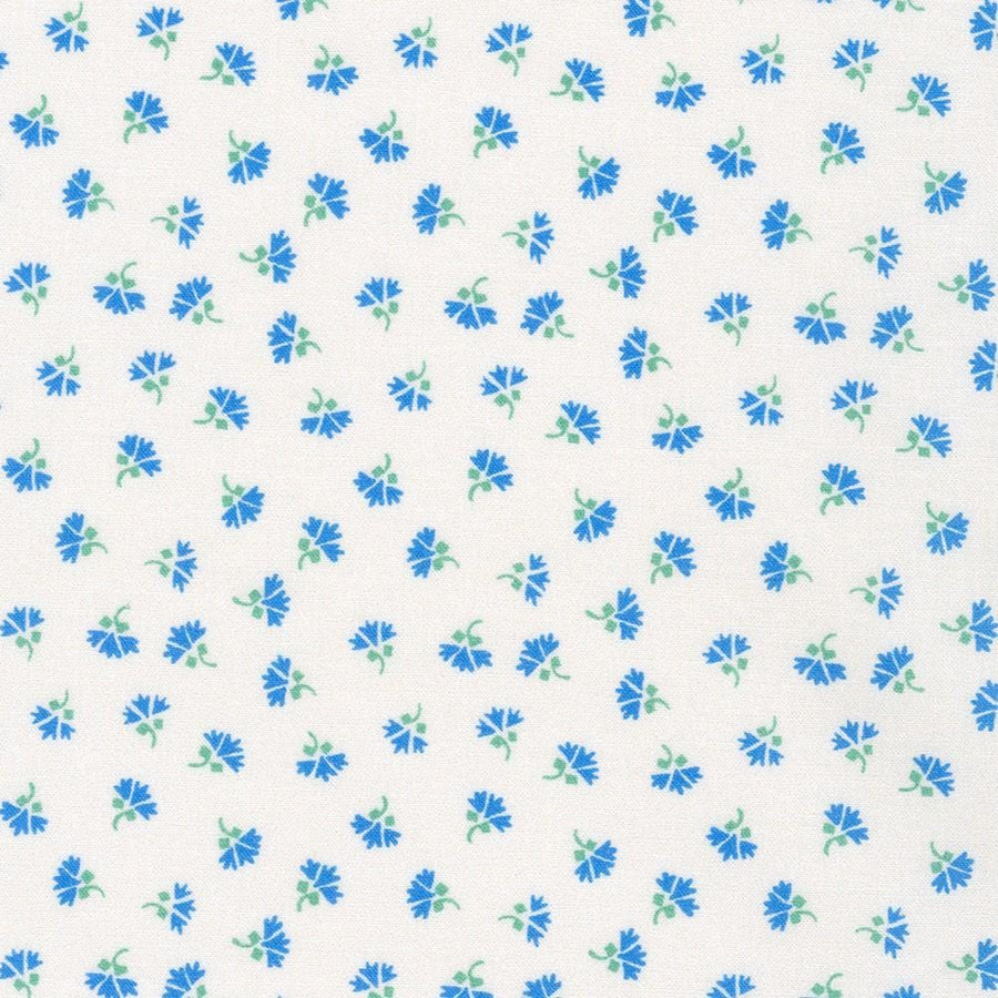 Flowerhouse: Little Blossoms - Blue White FLHD-21889-4