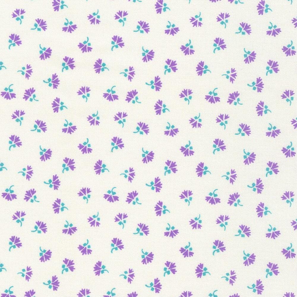 Flowerhouse: Little Blossoms - Purple White FLHD-21889-6