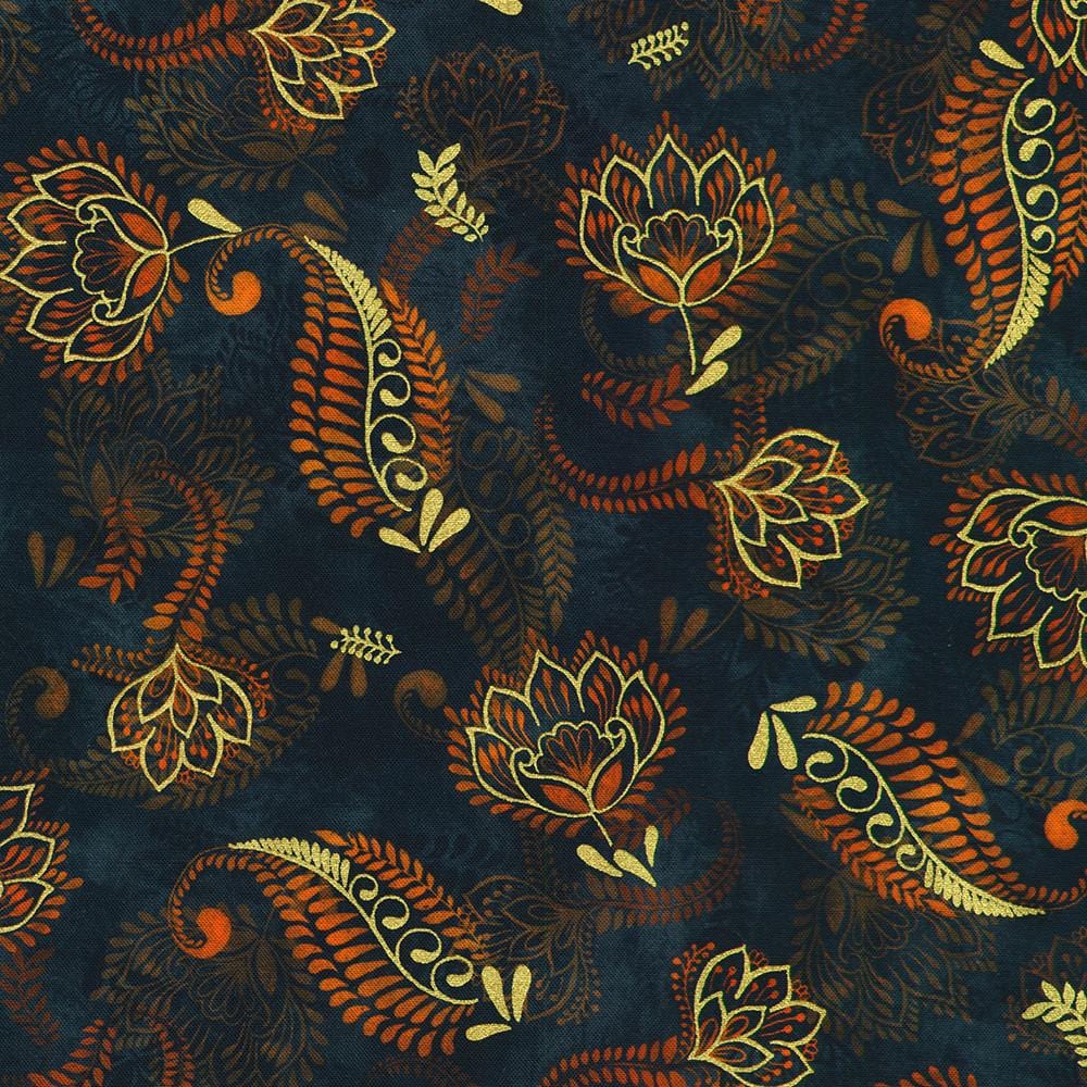 Golden Feathers - Navy SRKDM-23157-9