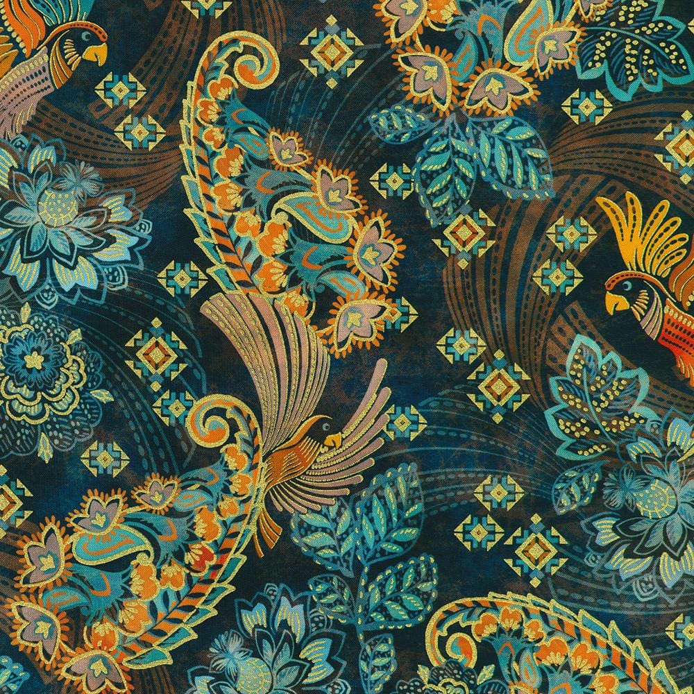 Golden Feathers - Navy SRKDM-23178-9