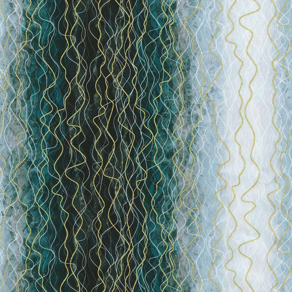 Hill Shine - Ocean Zig Zag Abstract RRHDM-23241-59