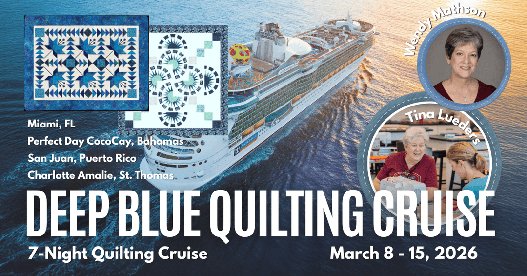 2026 Deep Blue Quilting Cruise