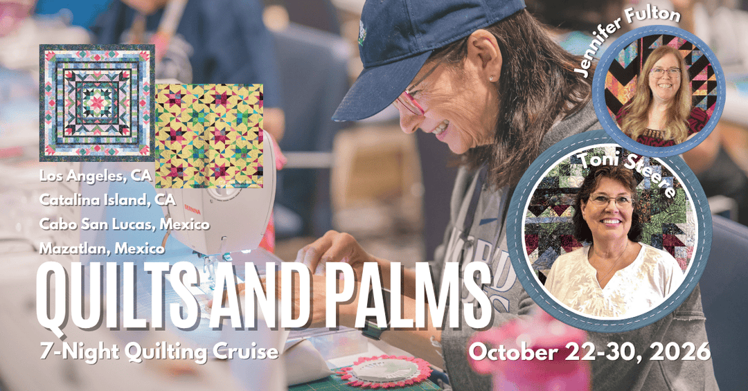 2026 Quilts & Palms Quilting Cruise