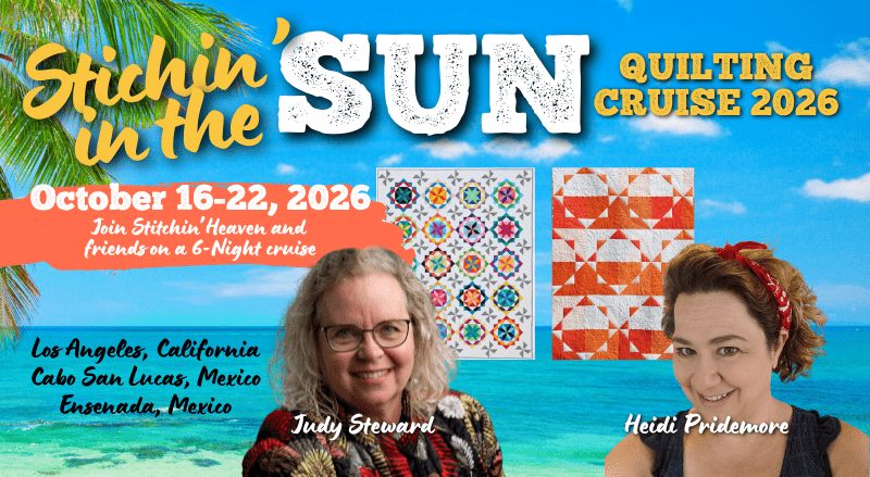 2026 Stitchin' In the Sun Quilting Cruise