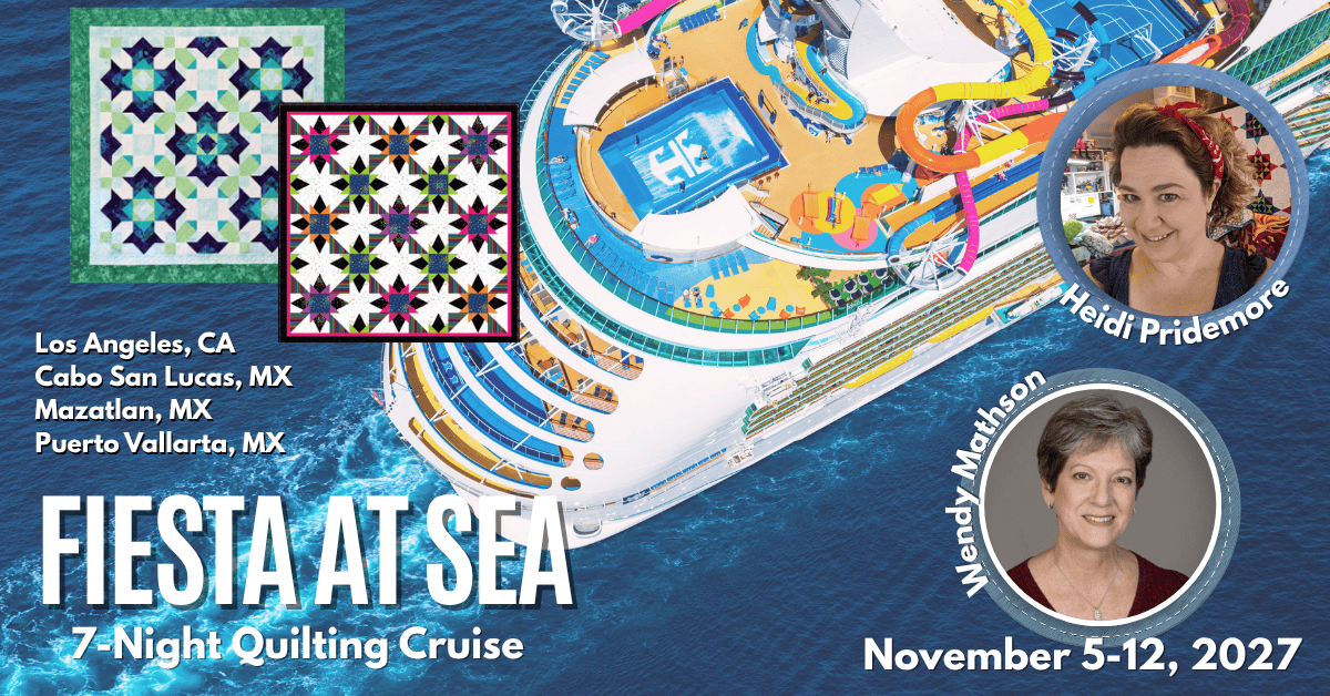 2027 Fiesta at Sea Quilting Cruise