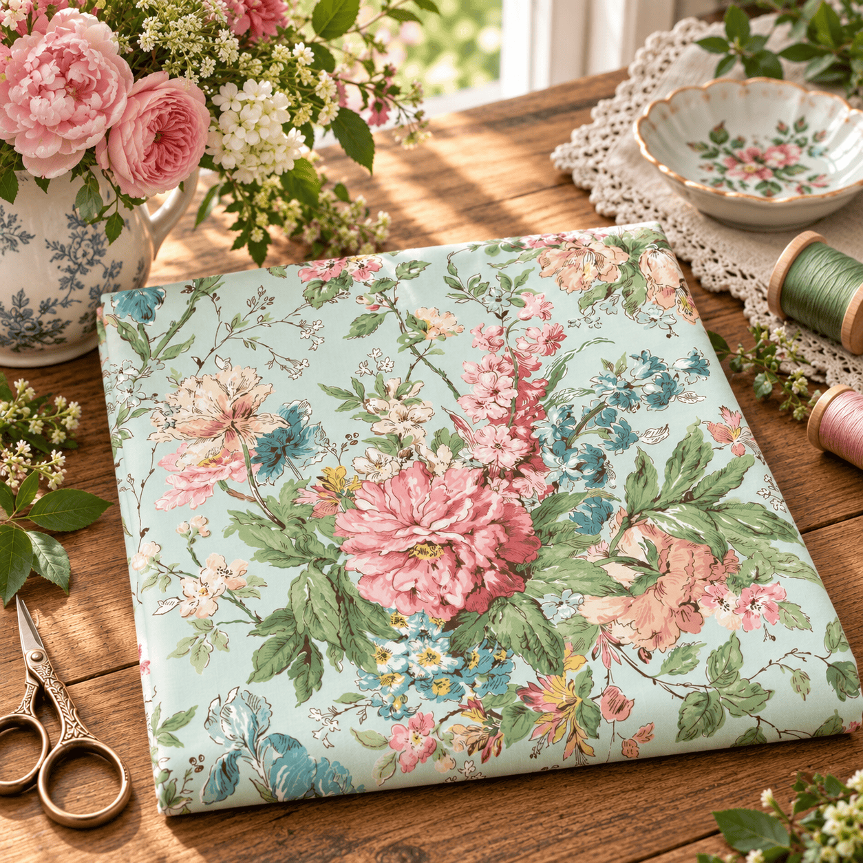 2027 New Year's Day Mystery Quilt Kit - Terrace Blooms TERBlOOM-NYD27