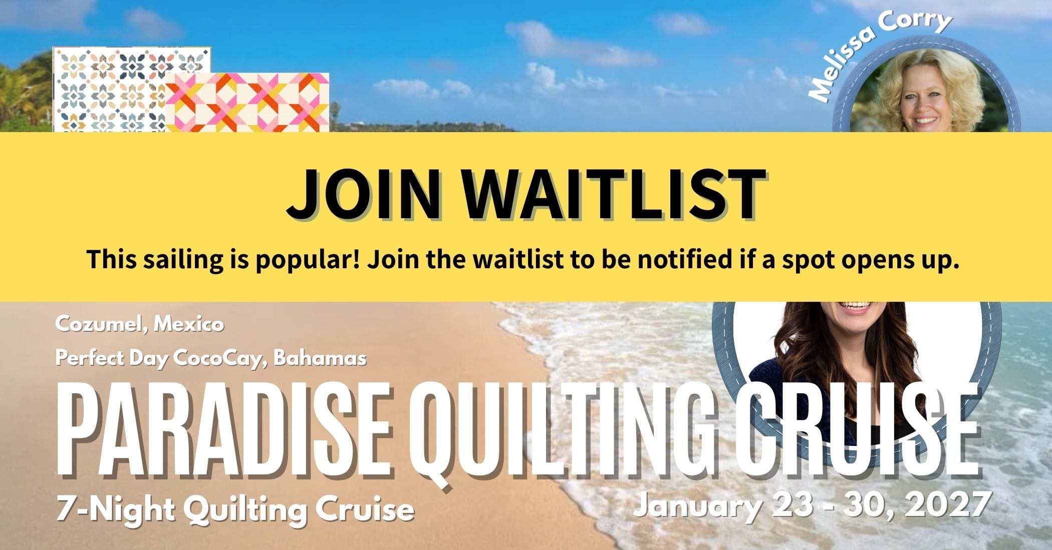 2027 Paradise Quilting Cruise