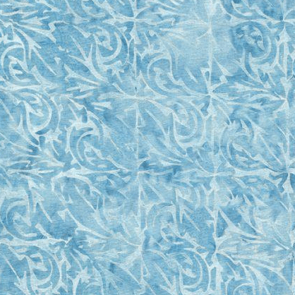 Acanthus Square Leaf Blue Sky - Porcelain Blue 112353510