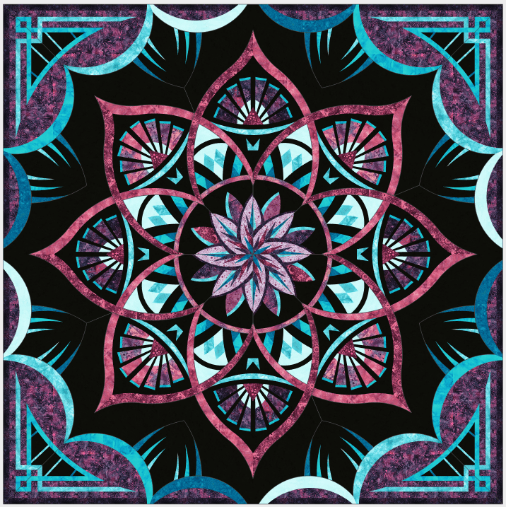 Arcadia Wall - Island Batik Starlit Batiks ARCWSTRBAT-QWK