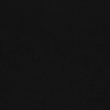 Black - Kona Cotton RK001-1019