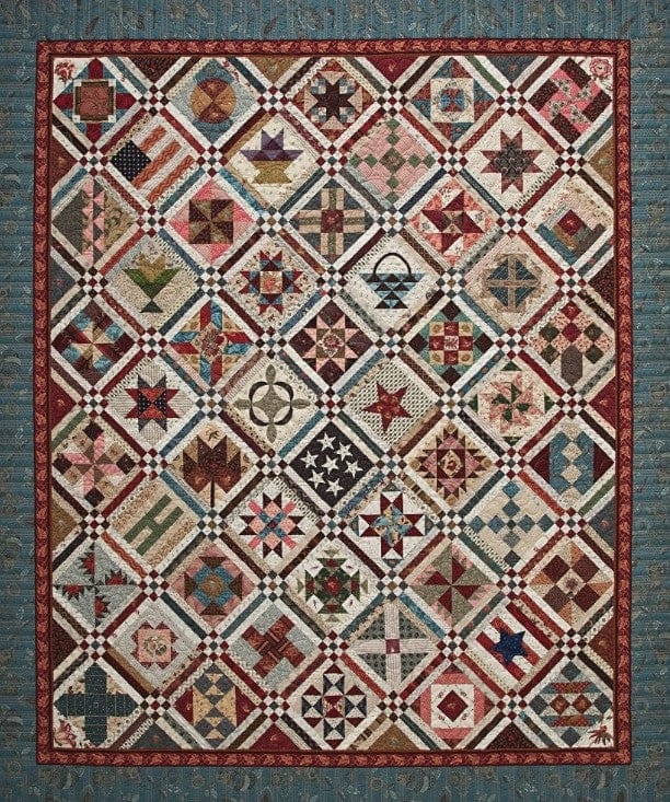 Civil War Sampler 2025 M: 10 - Blocks 37-40 CWS25-10