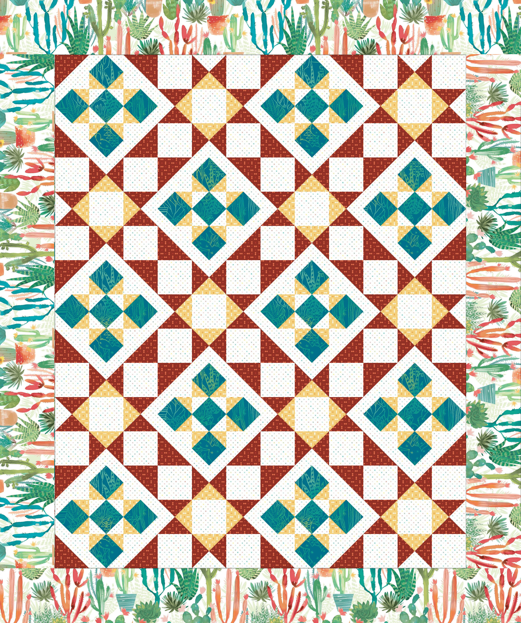 Desert Patchwork Quilt Kit DESERTPATCH-QK