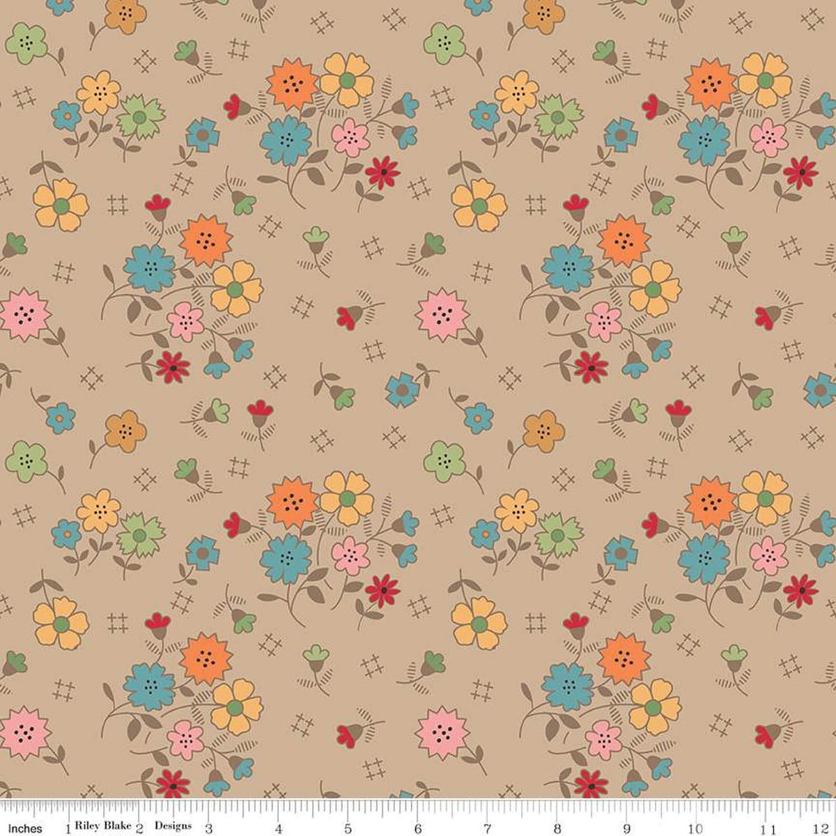Floral Tea-Dye - Autumn WB14673-TEADYE