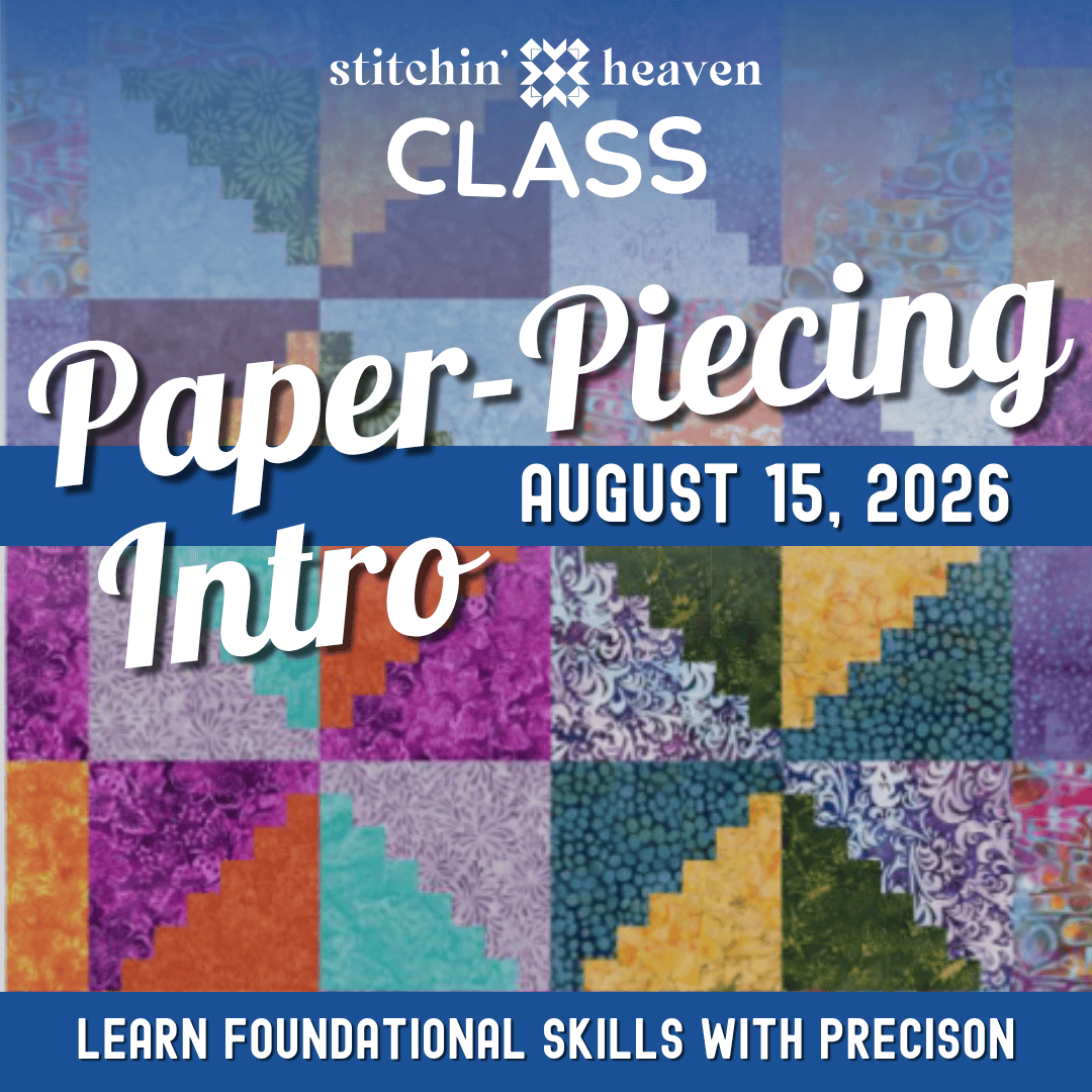 Intro to Paper Piecing INTROPP-AUG26