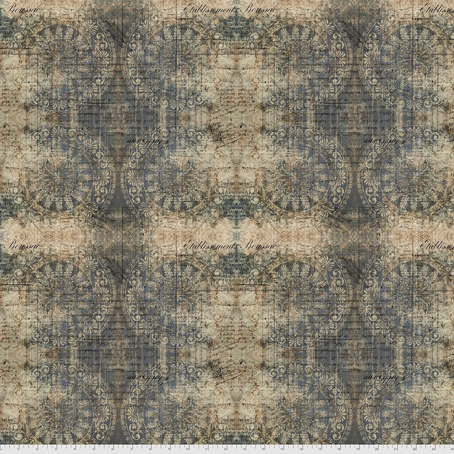 Muted Medallions Indigo - Abandoned PWTH141.INDIGO