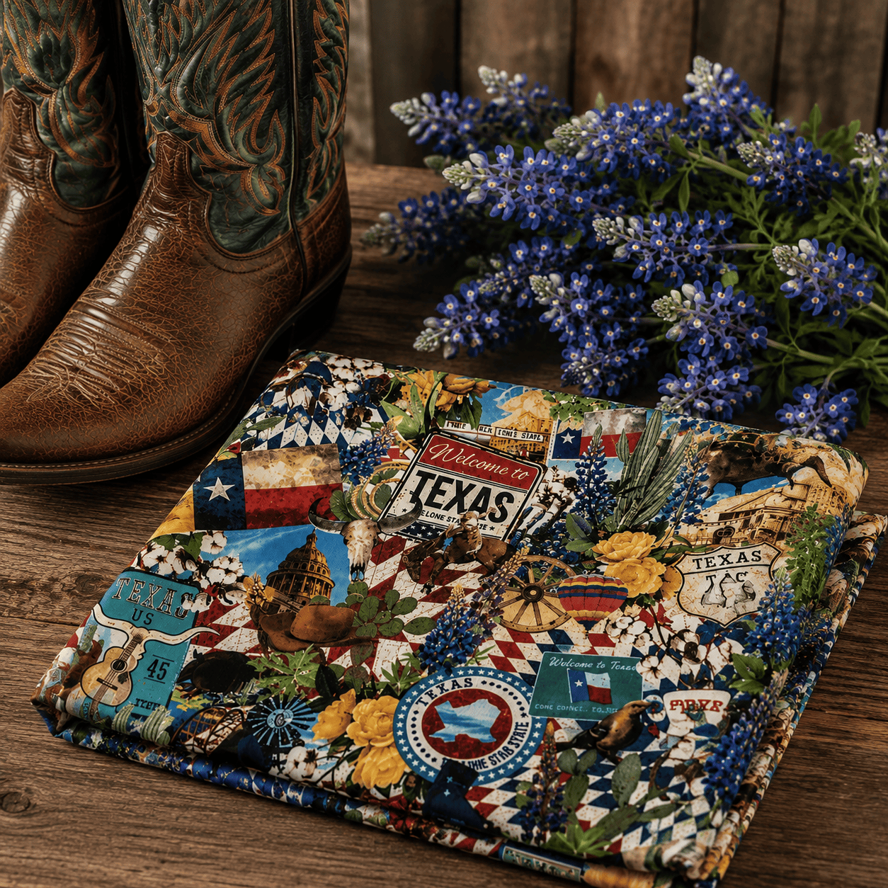 New Year's Day Mystery Quilt Kit - Texas TEXAS-NYD27