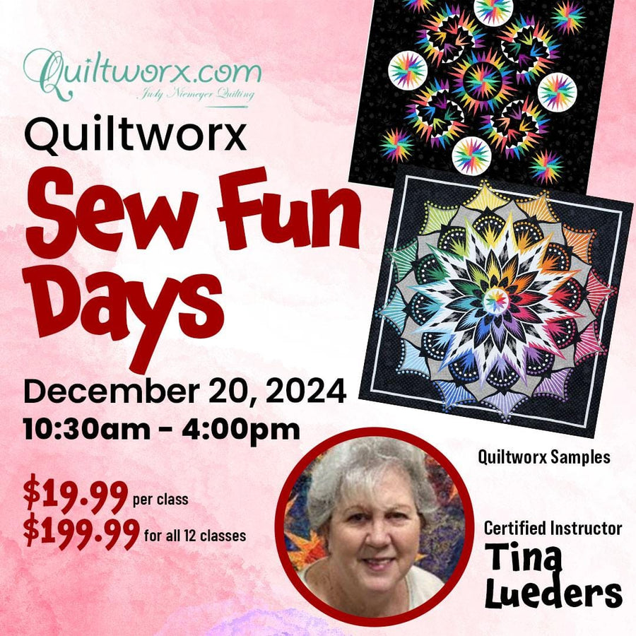 Quiltworx Sew Fun Day - December 20, 2024, 2024 QWSEW-DEC24