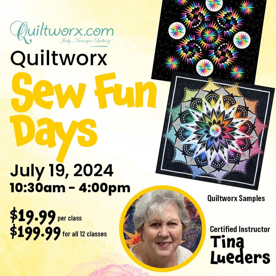 Quiltworx Sew Fun Day - July 19, 2024 QWSEW-JUL24