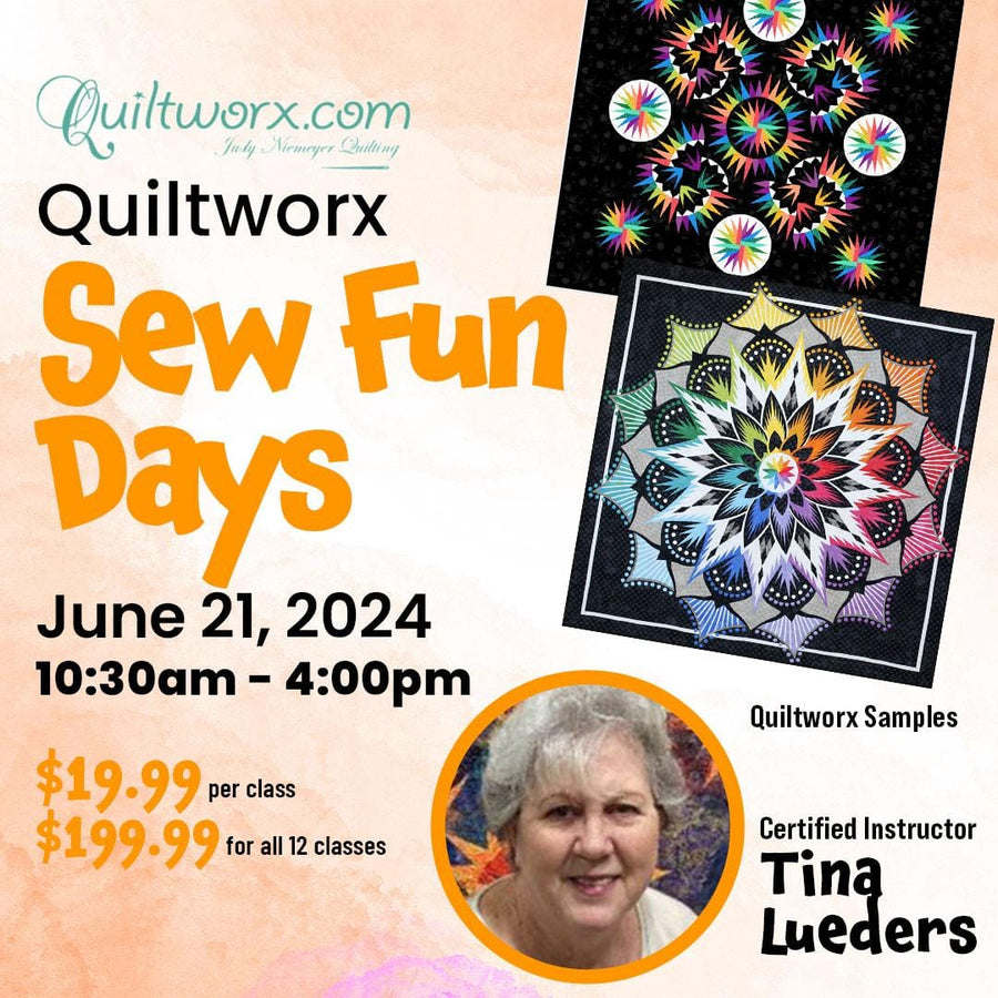 Quiltworx Sew Fun Day - June 21, 2024 QWSEW-JUN24