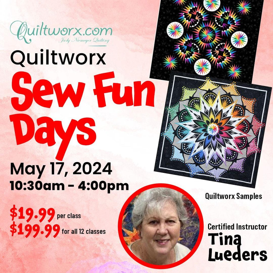 Quiltworx Sew Fun Day - May 17, 2024 QWSEW-MAY24