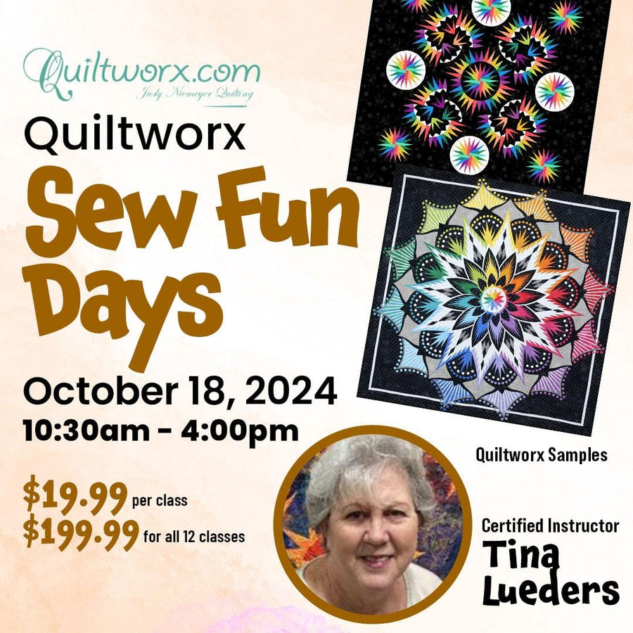 Quiltworx Sew Fun Day - October 18, 2024 QWSEW-OCT24