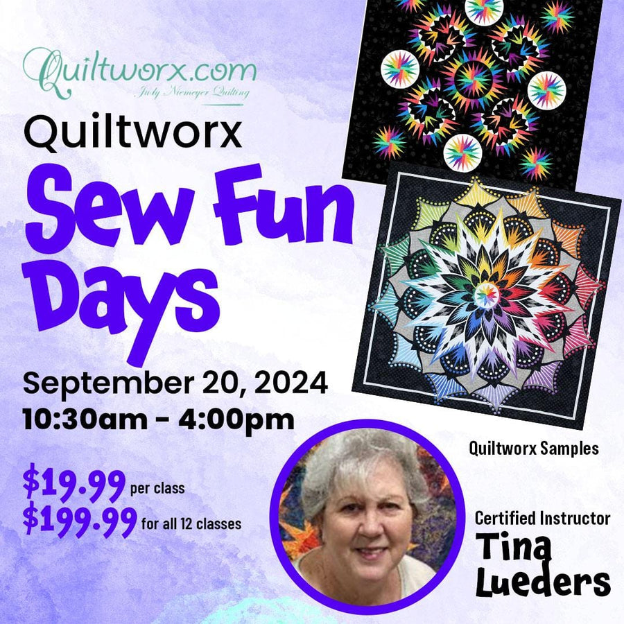 Quiltworx Sew Fun Day - September 20, 2024 QWSEW-SEP24