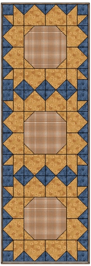 Sunflower Patch II - Grab & Go - Table Runner GNG-TR-SUNFLWRPTCHII