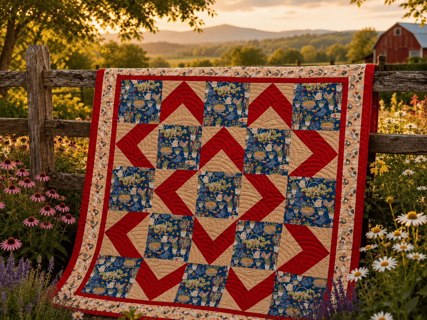 The Walk About Quilt Class WALKABOUT-OCT26