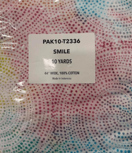 Tonga-B2336 Smile Prepacked - 10 Yard Cuts PAK10-T2336