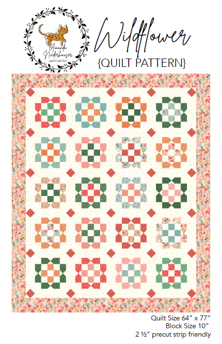 Wildflower Quilt Pattern WLDFLWR-PAT