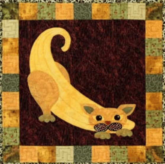 Garden Patch Cats - Bananna Cat SQ-SPHK79