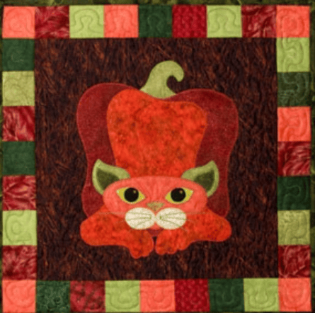 Garden Patch Cats - Pepper Puss SQ-SPHK76