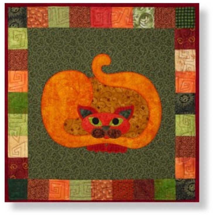 Garden Patch Cats: Pumpkat Pattern 837264003238
