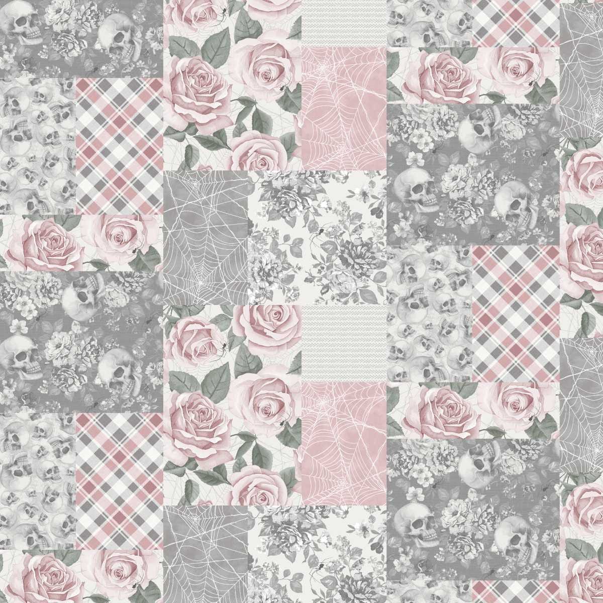 Rose Patchwork - Pretty Scary 8944-29