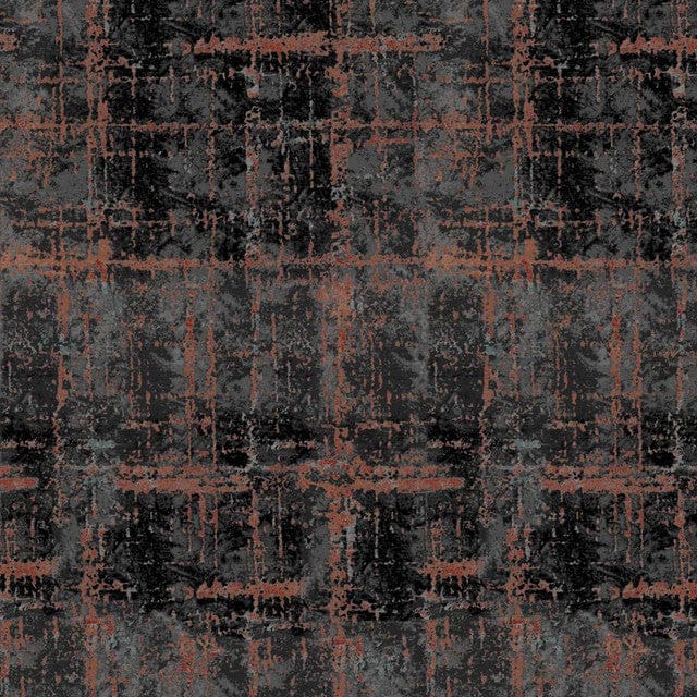 Tangled Cotton Fabric - Graphite (Studio E) E-TANGLED-8866-95