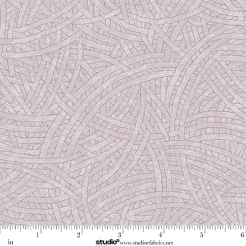 Tangled Cotton Fabric - Smoky Violet (Studio E) E-TANGLED-8866-59