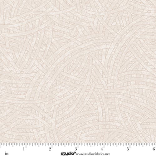 Tangled Cotton Fabric - Stone (Studio E) E-TANGLED-8866-46